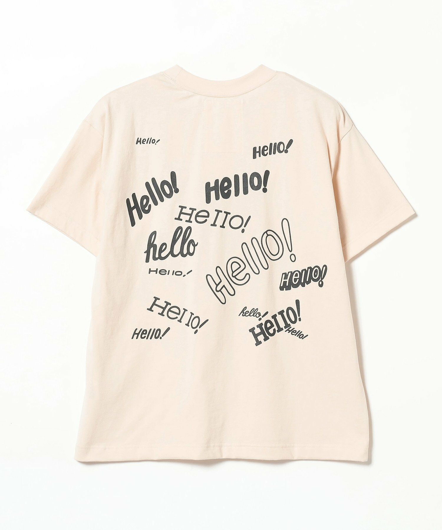 GO TO HOLLYWOOD / ハロー プリント Tシャツ